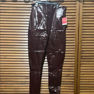 NWT Spanx Faux Leather Leggings